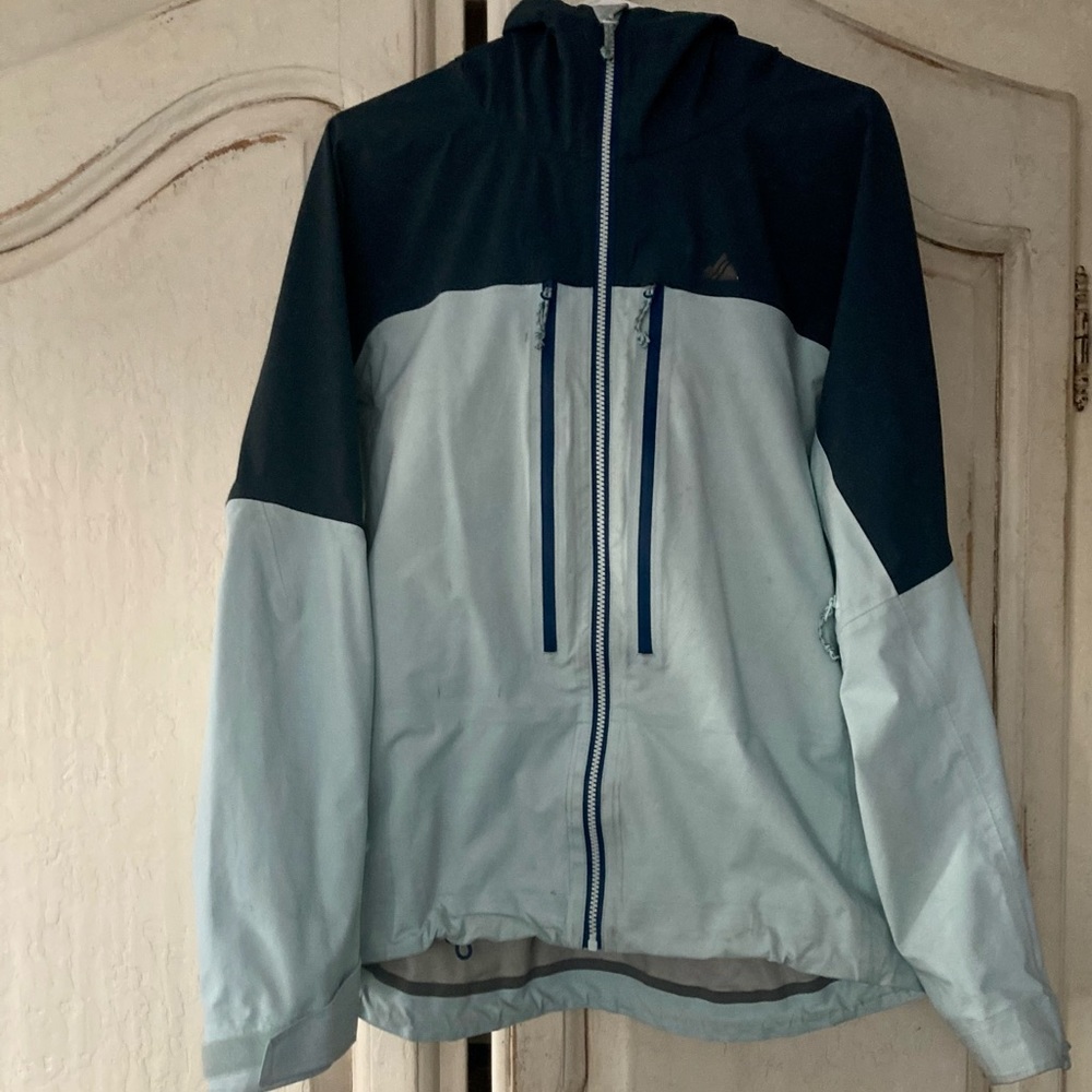 Strafe Outerwear Cham Jacket Medium Light Blue/ Navy